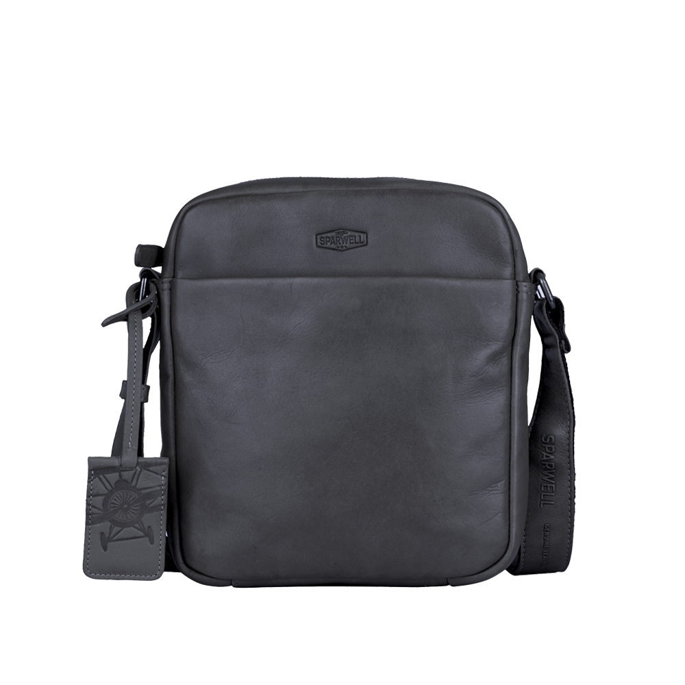 Kompact Kole - schwarz herren crossbody mit Umhängetasche